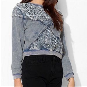 Ladakh Seattle Blue Pullover Sweatshirt